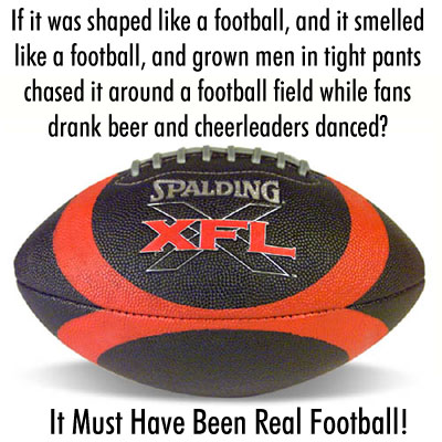 XFL: It's All About The Ball!